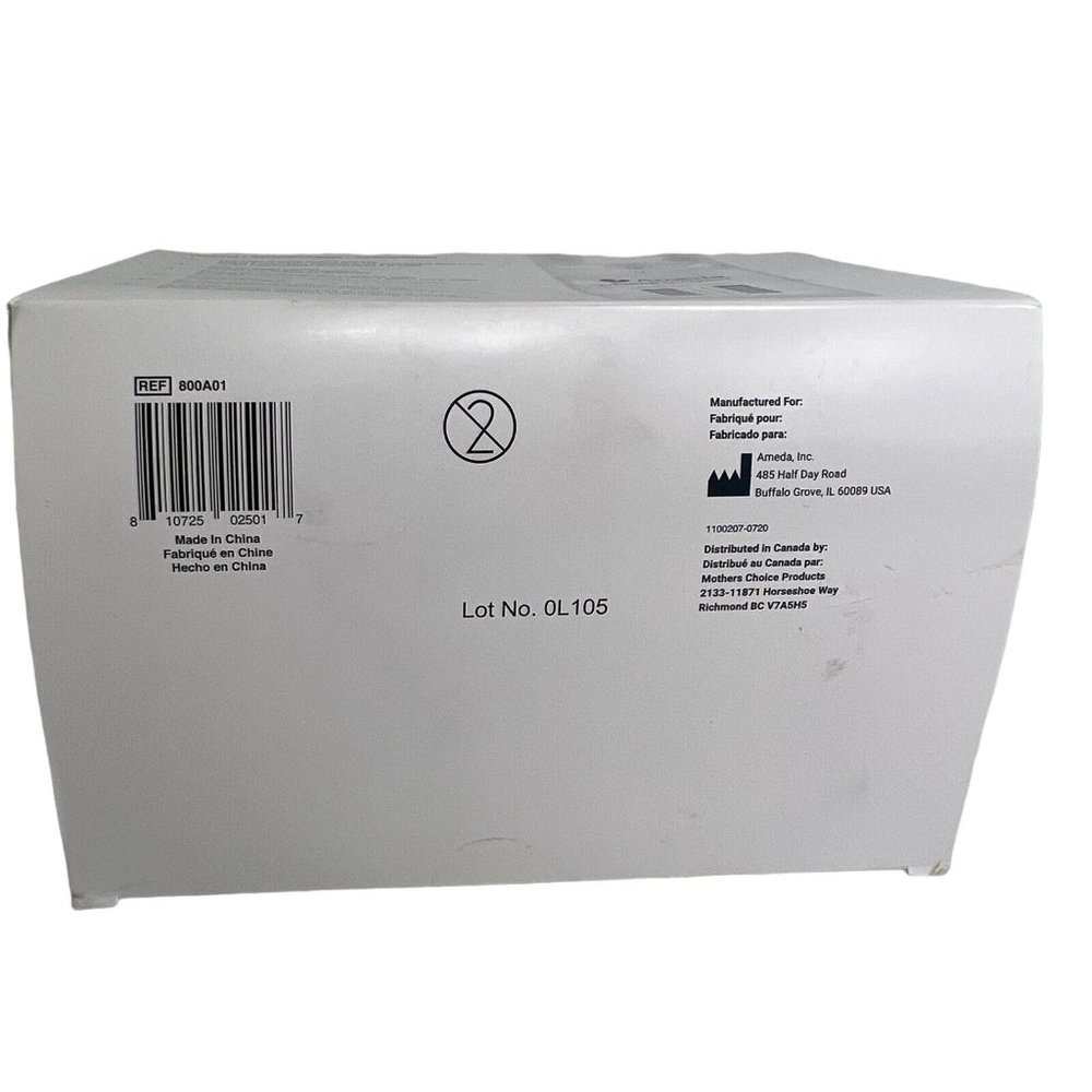 Ameda Pump N Protect Breast Milk Storage Bags And Adapters 6oz Or 180ml 150 Bags - Picture 7 of 12